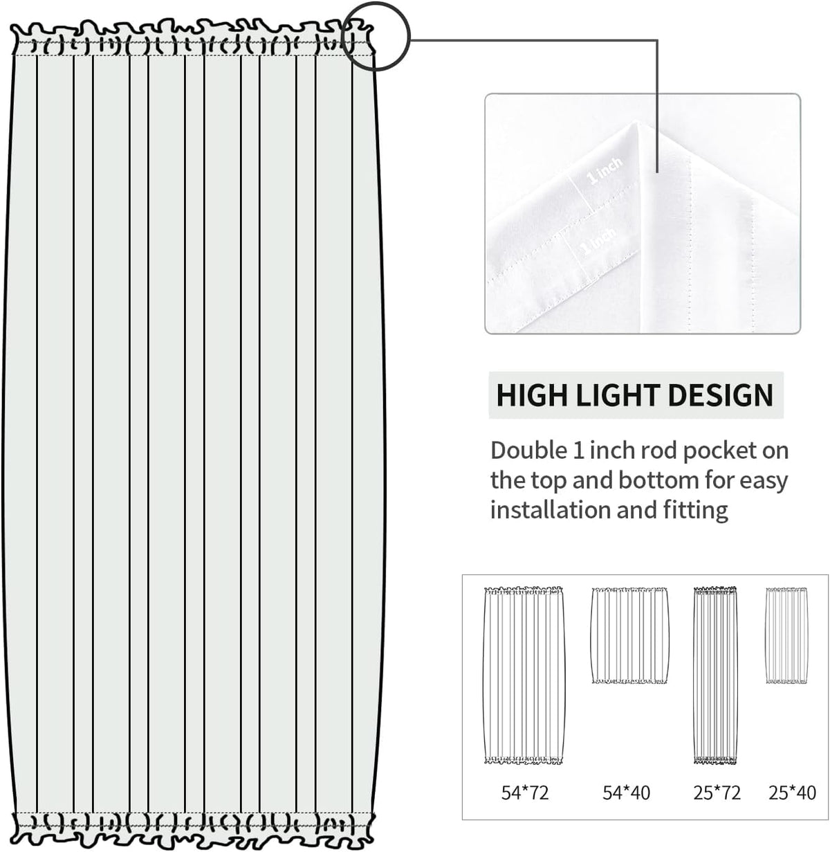 French Door Curtains