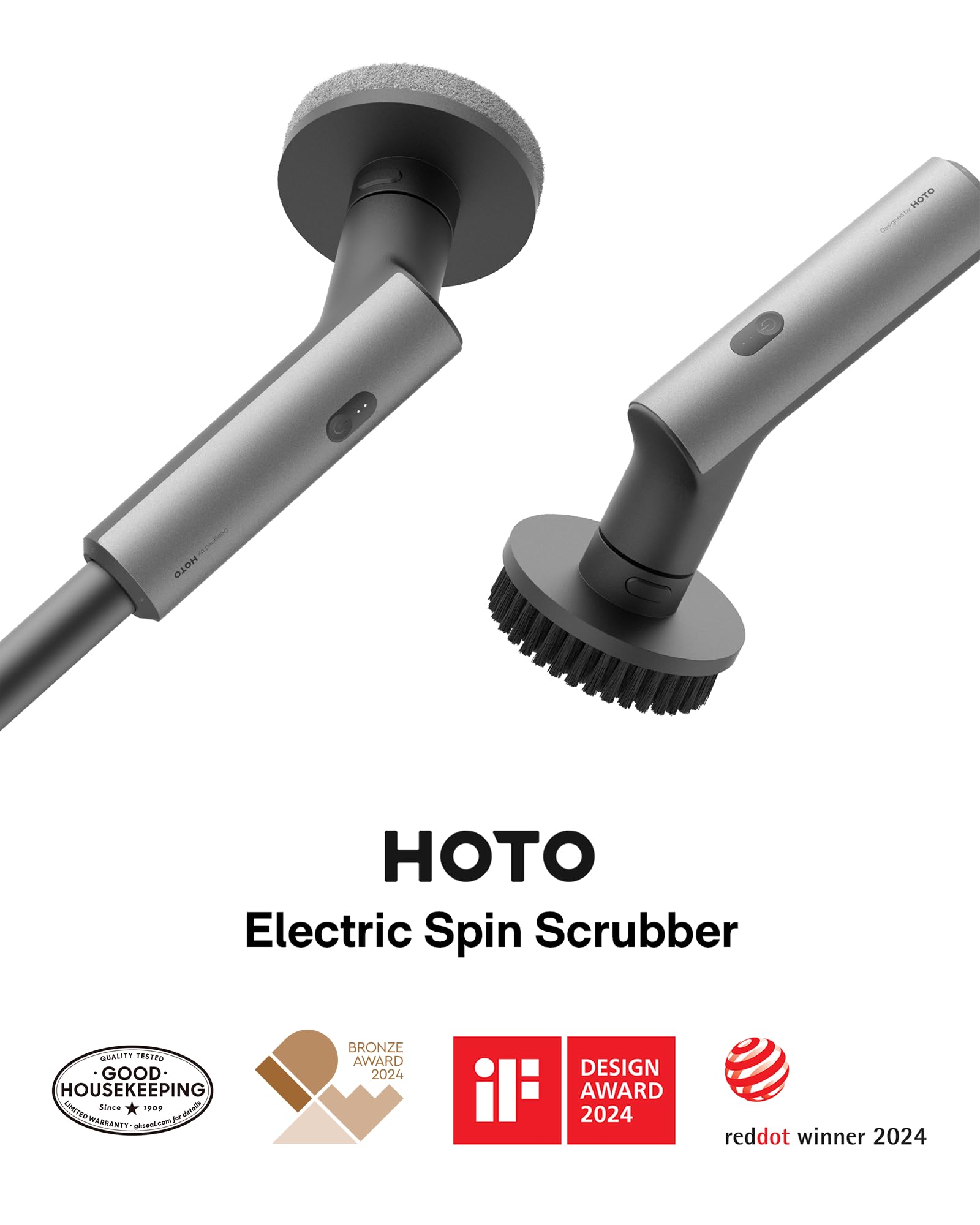 Cordless Electric Spin Scrubber