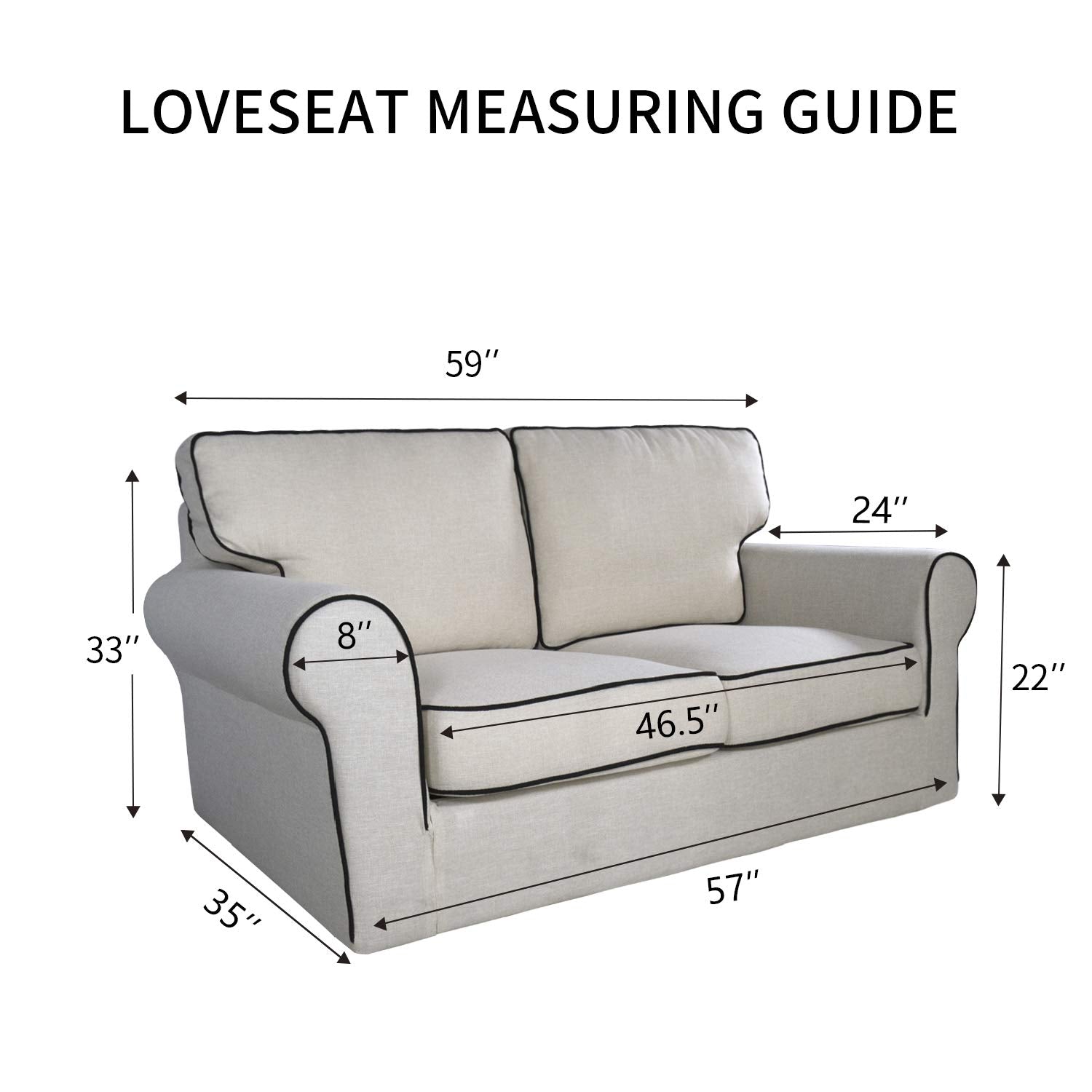 Reversible Quilted Couch Covers for Dogs Loveseat Sofa Cover 46.5”