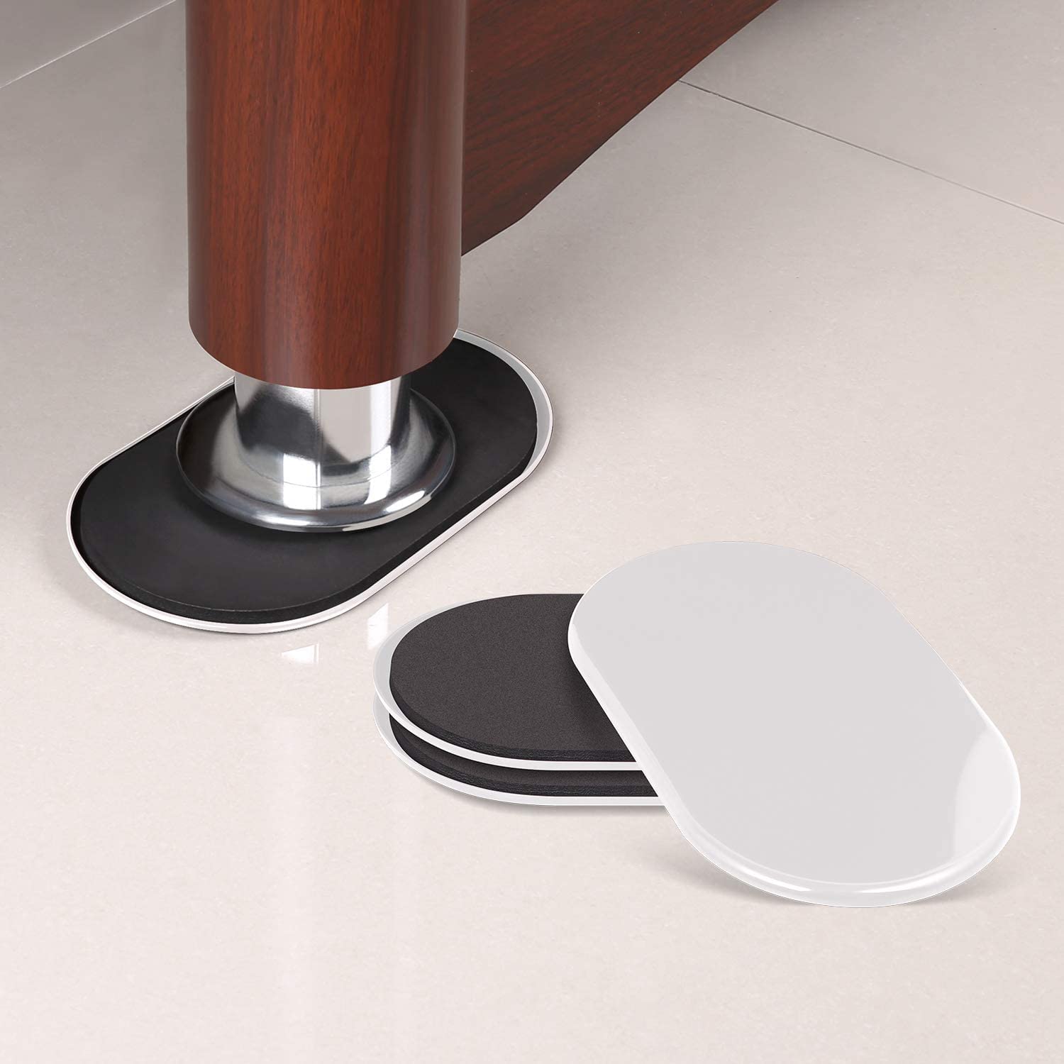 Large Furniture Sliders for Carpet (8 Count)