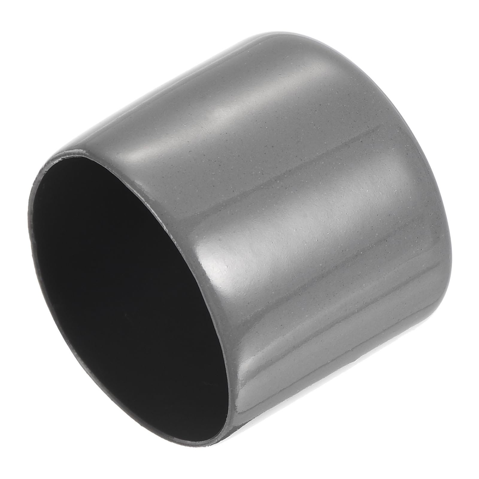 20pcs Rubber End Caps 35mm ID Vinyl Cap Cover Screw Protectors Dark Grey