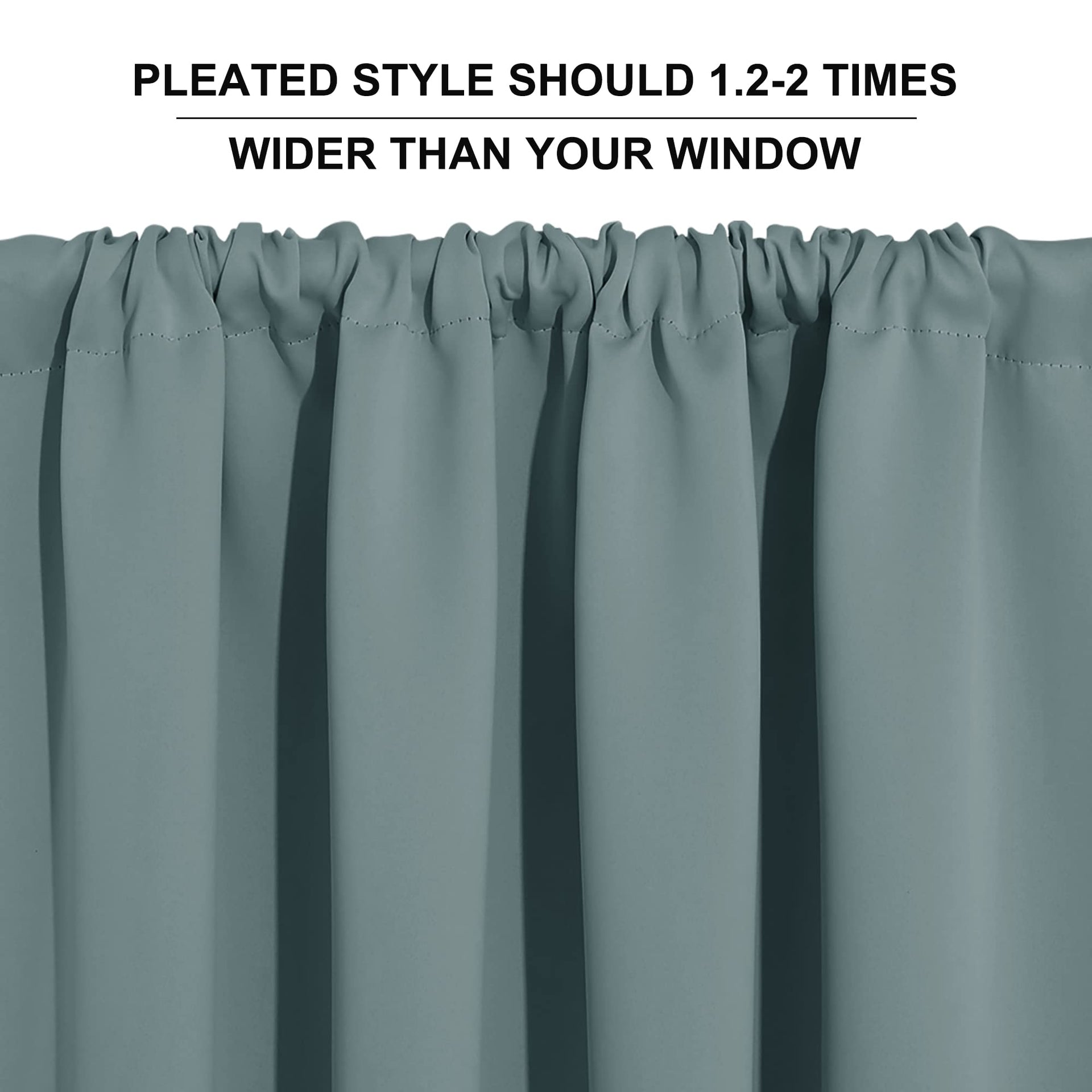 RV Camper Door Window Curtains (2 Count)