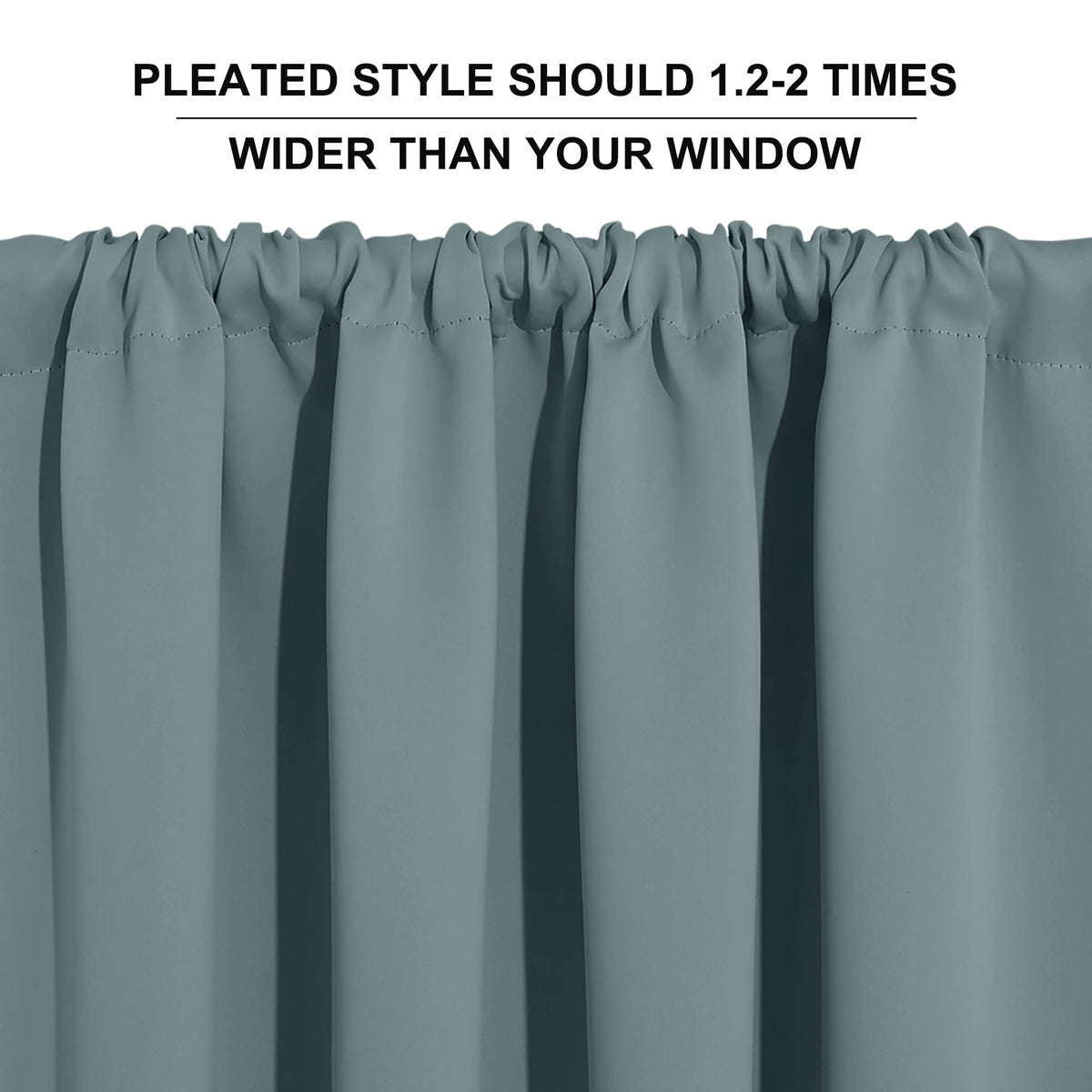 RV Camper Door Window Curtains (2 Count)