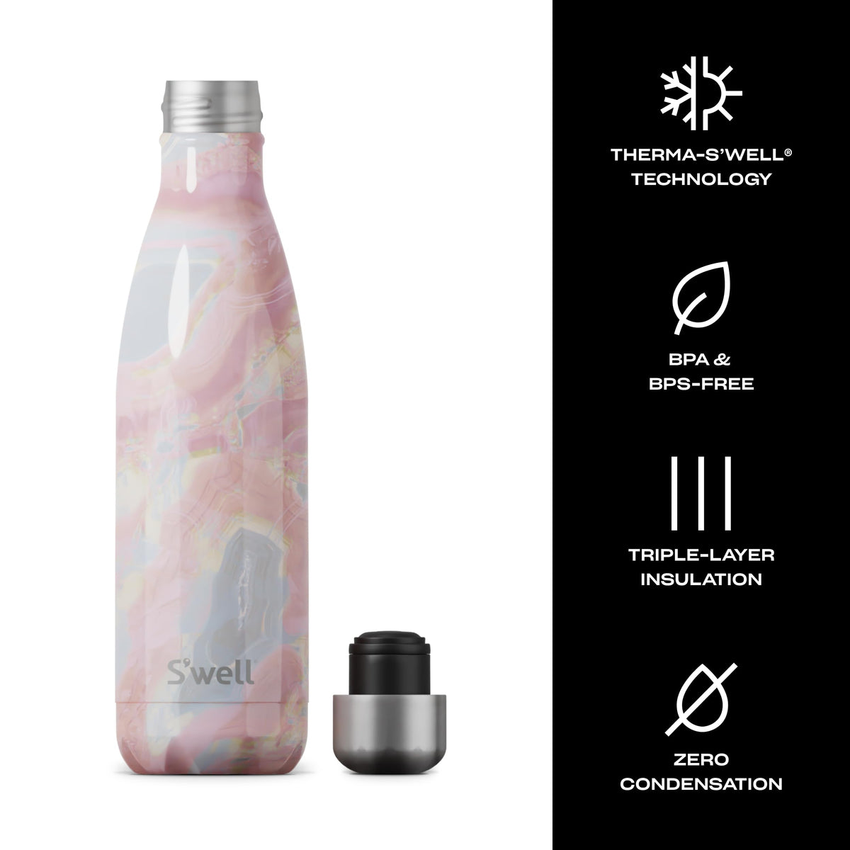 S’well Stainless Steel 17oz Water Bottle