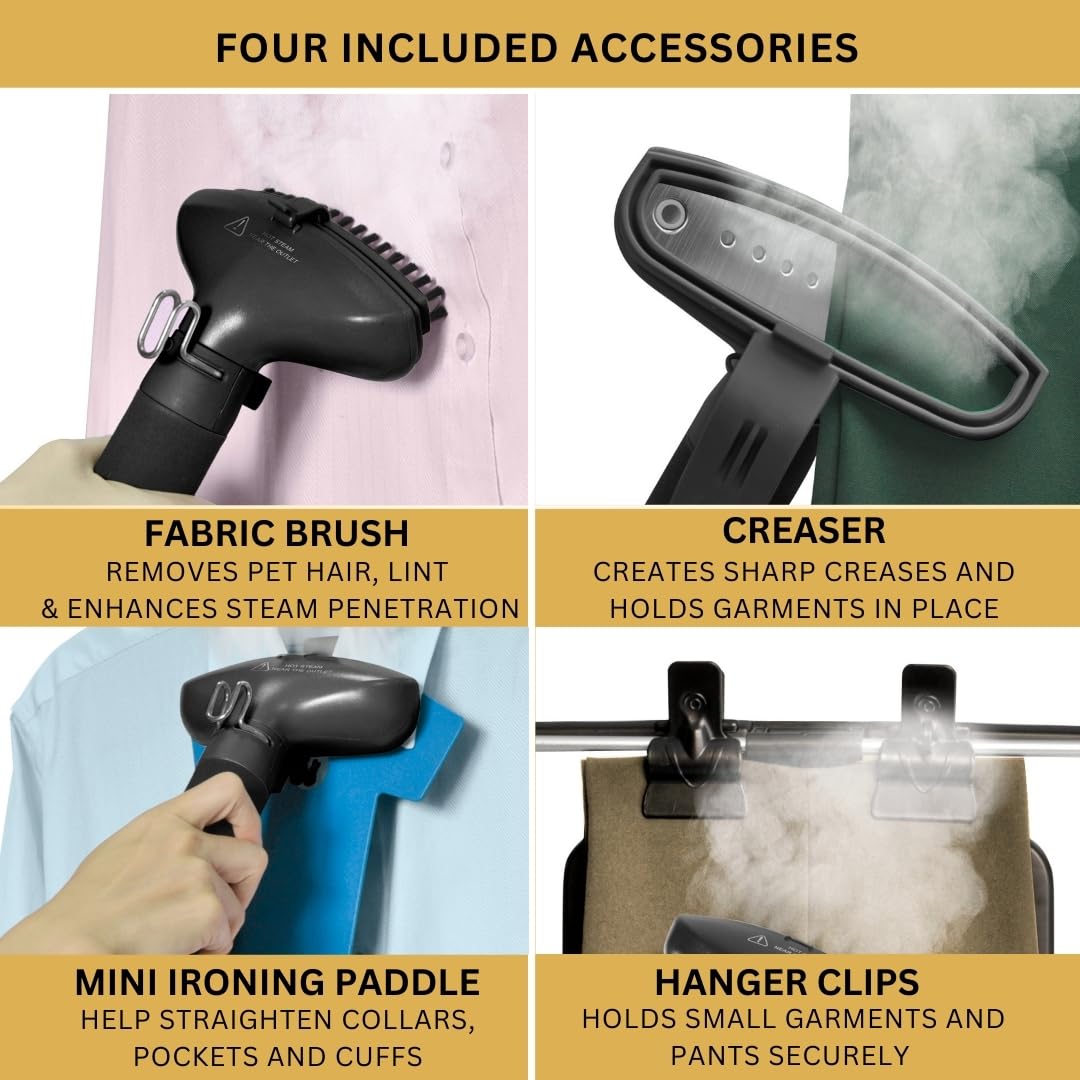 Garment Steamer with Foot Pedal Controls