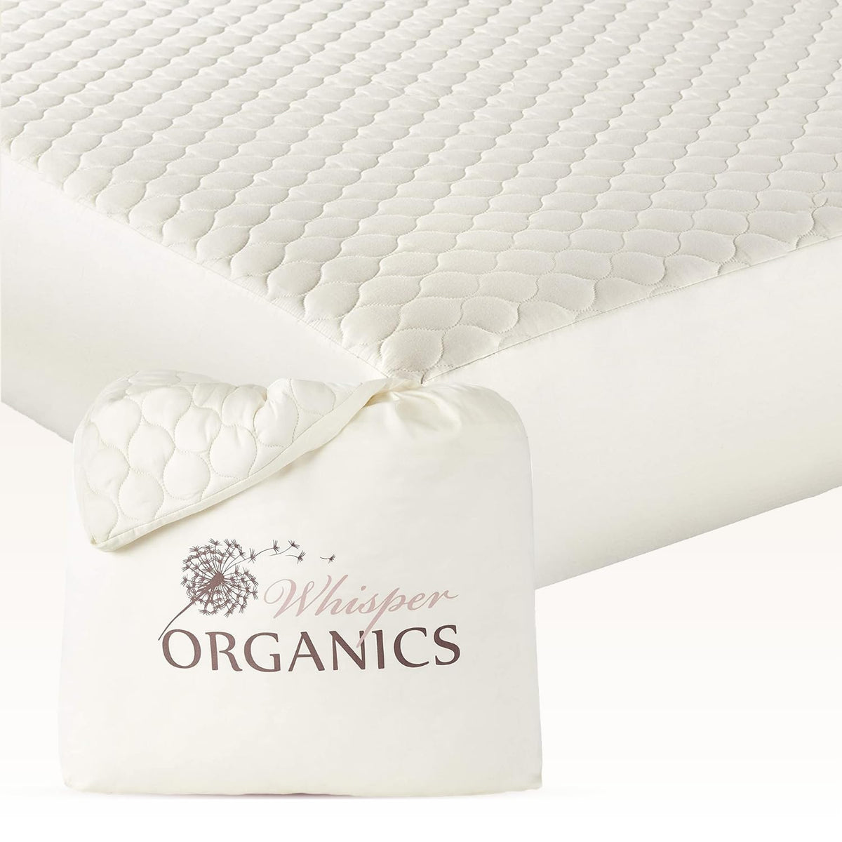 100% Cotton Organic Mattress Pad