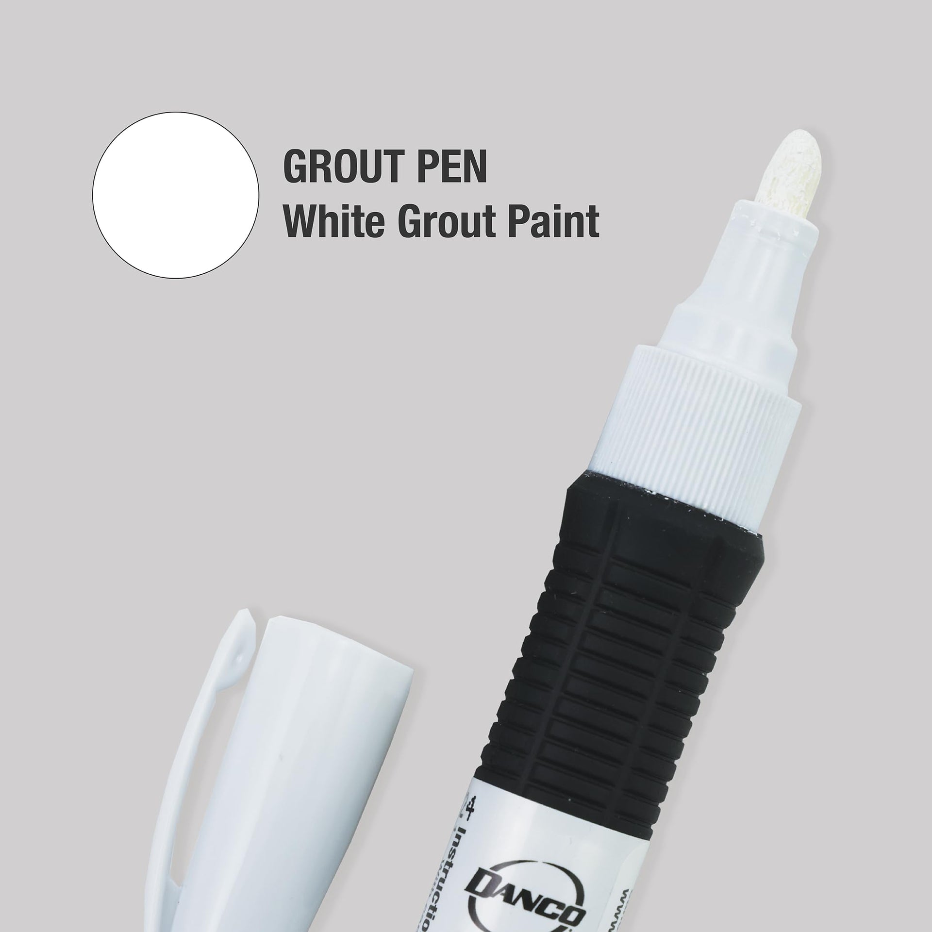 0.25 oz. Tile Grout Coating Pen for use on Bathroom and Kitchen Tiles