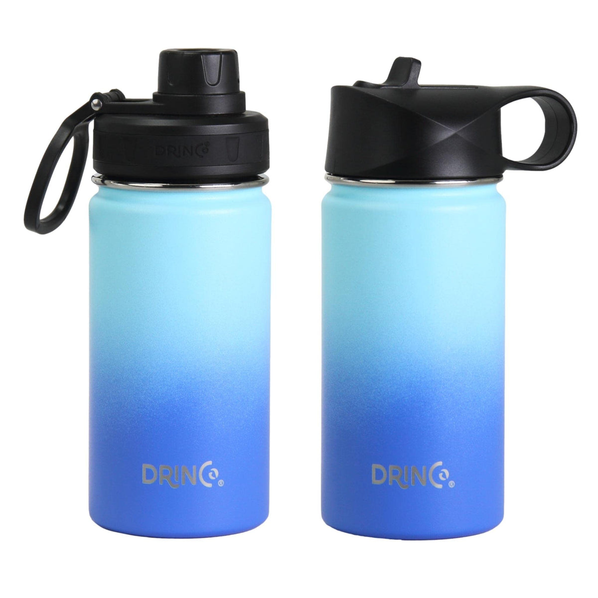 Stainless Steel Water Bottle Spout Lid Vacuum Insulated Double Wall Water Bottle Wide Mouth