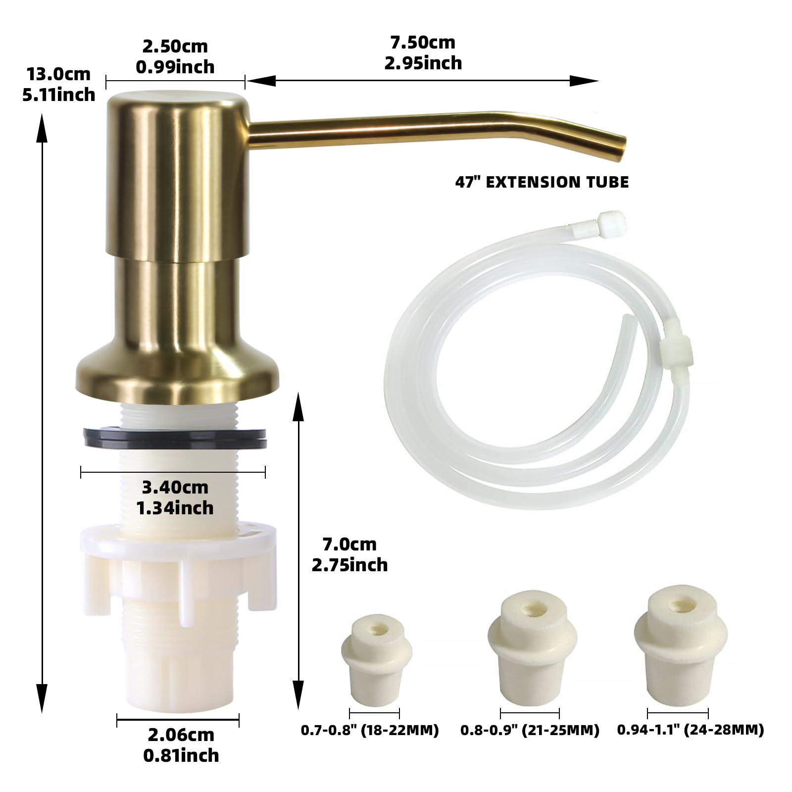 Soap Dispenser for Kitchen Sink