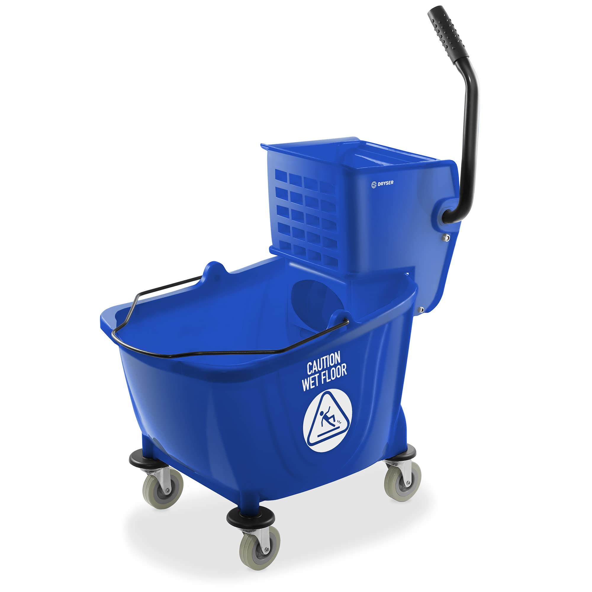 Commercial Side Press Wringer Combo Mop Bucket