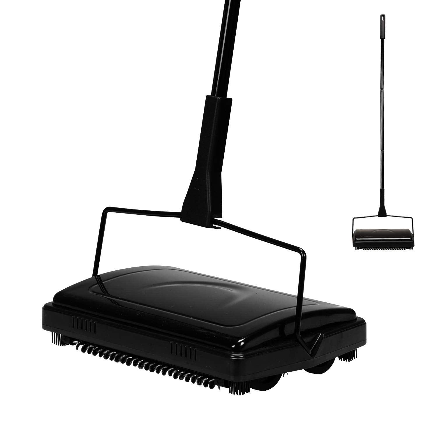 Carpet Sweeper Cleaner Manual Hand Push Non