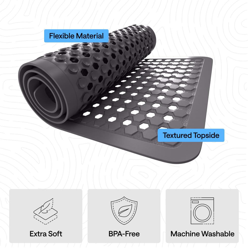 Patented Square Shower Stall Mat