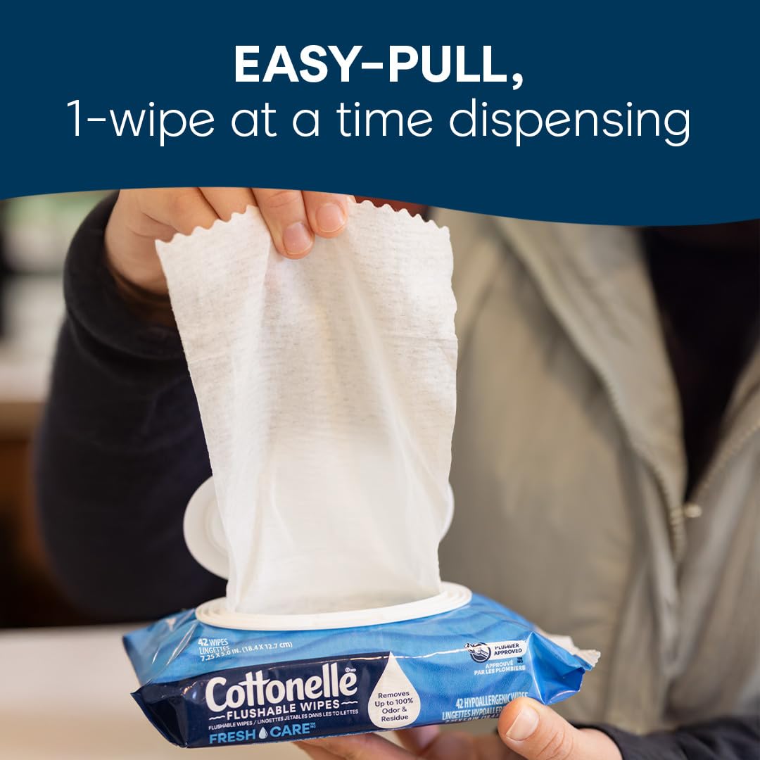 XL Flushable Wipes (90 Count)