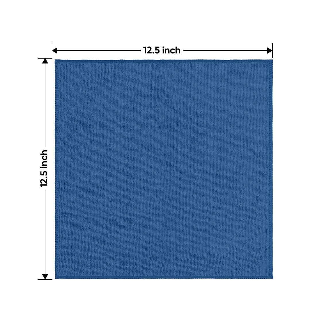 Lake Green Microfiber Cleaning Cloth 12 Pack 12.5 x 12.5 inch Microfiber Towels for Cars Ultra Absorbent Car Washing Cloth Lint Free Streak Free Cleaning Rags for Car (12 Count)