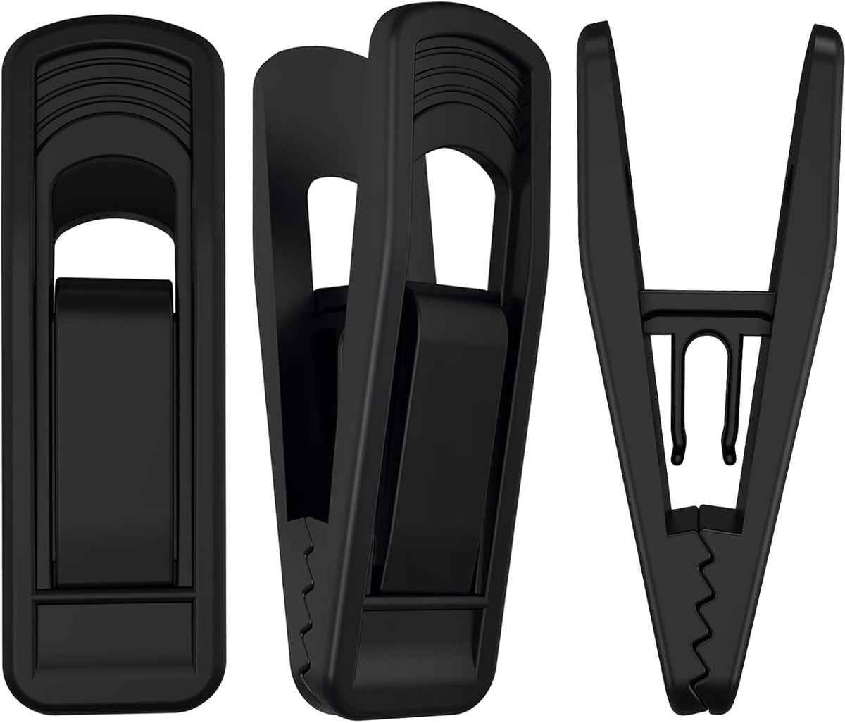 Hanger Clips Perfect for Velvet Hangers (80 Count)