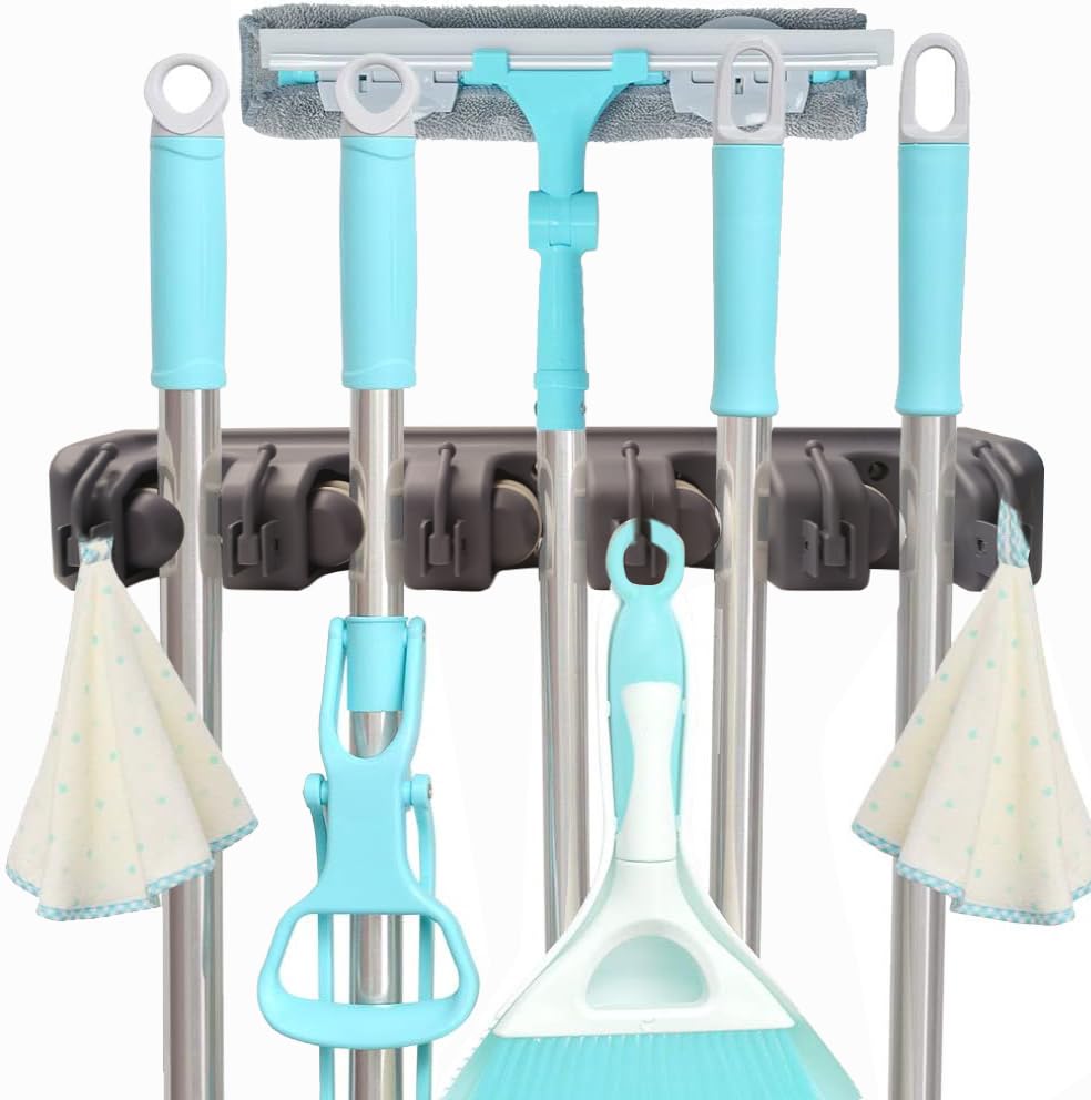 Mop and Broom Holder (5 Count)