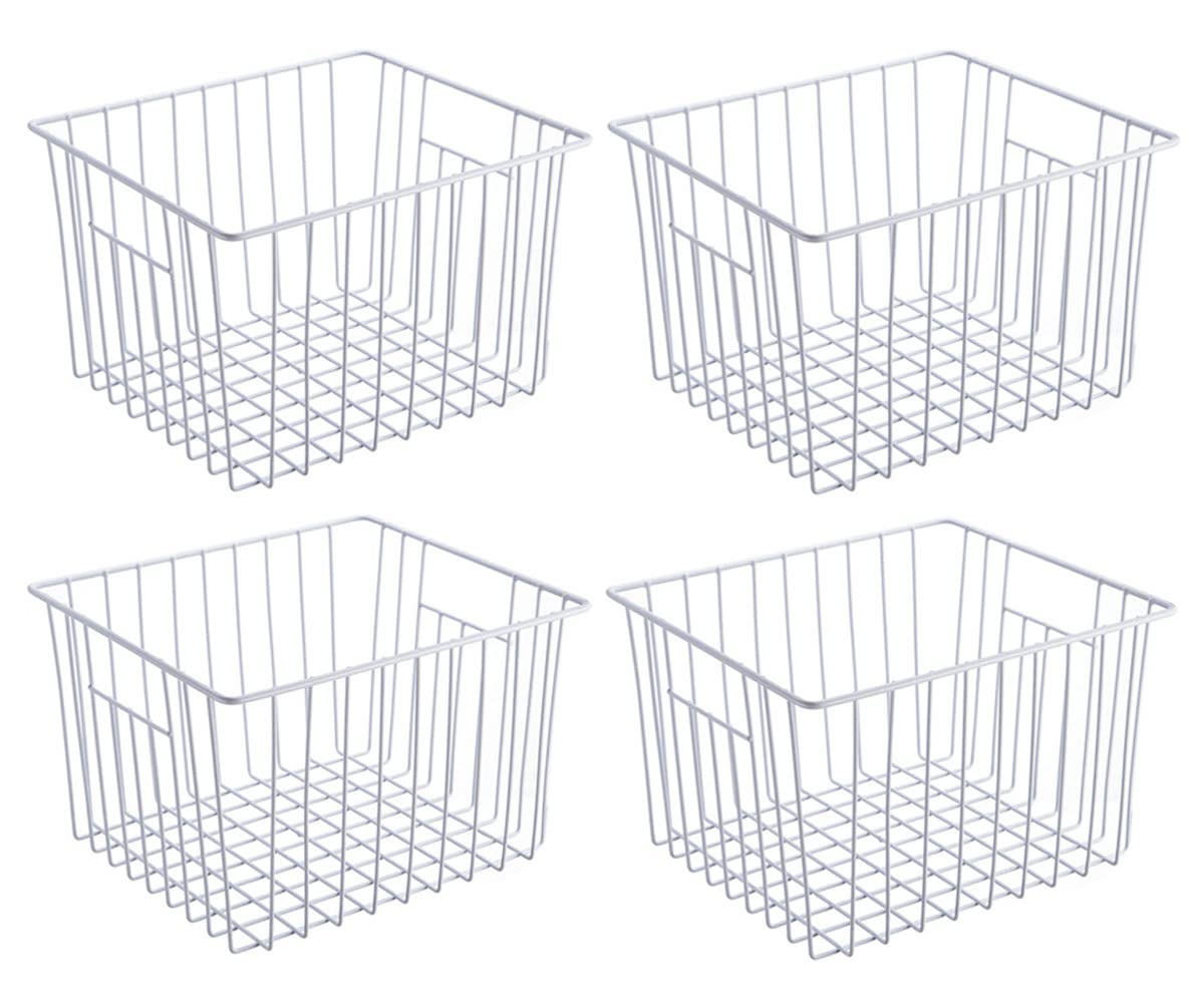 Freezer Baskets Storage Basket Organizers (4 Count)