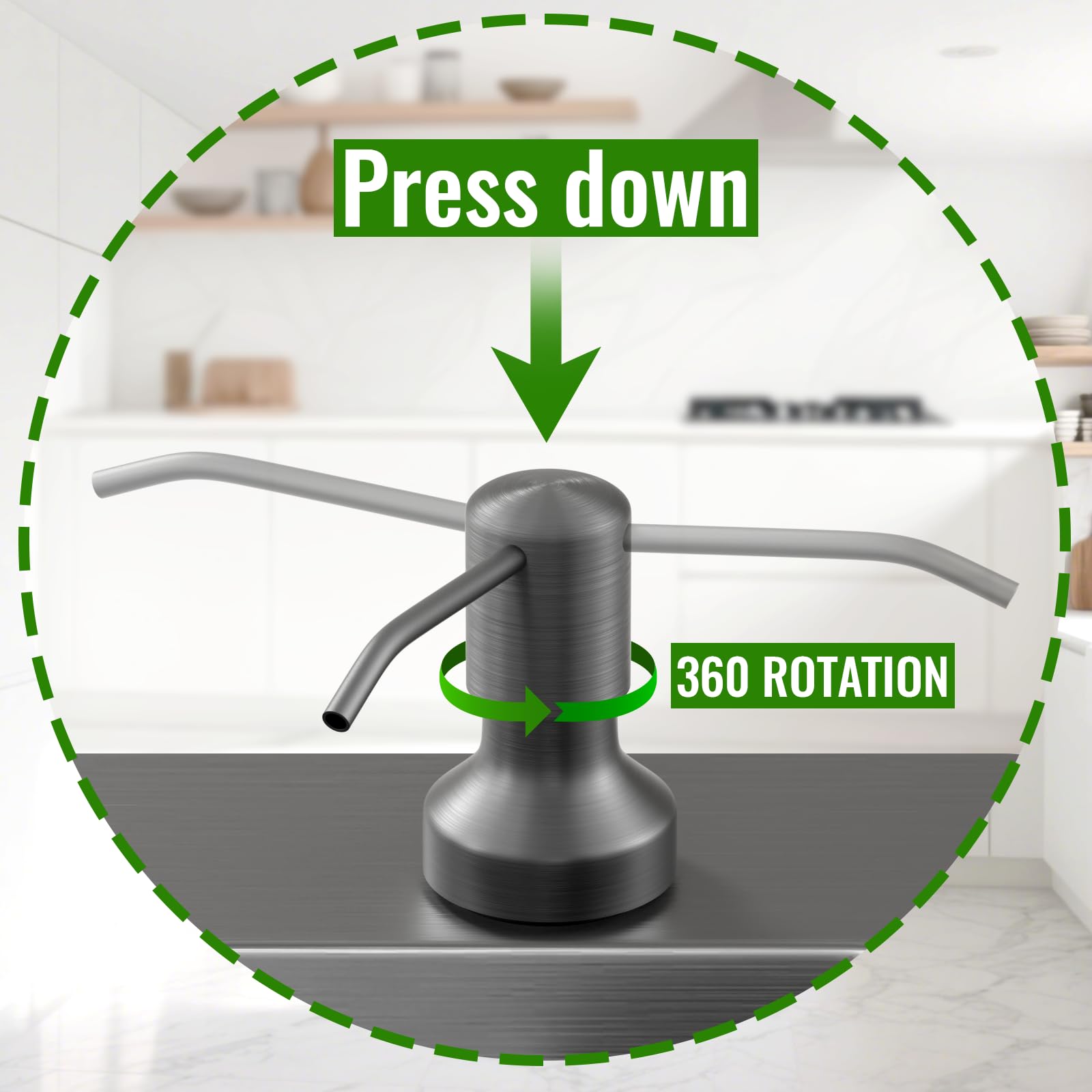Soap Dispenser for Kitchen Sink