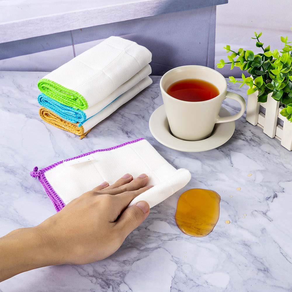 10 Piece Kitchen Dish Cloths Set (12 Count)