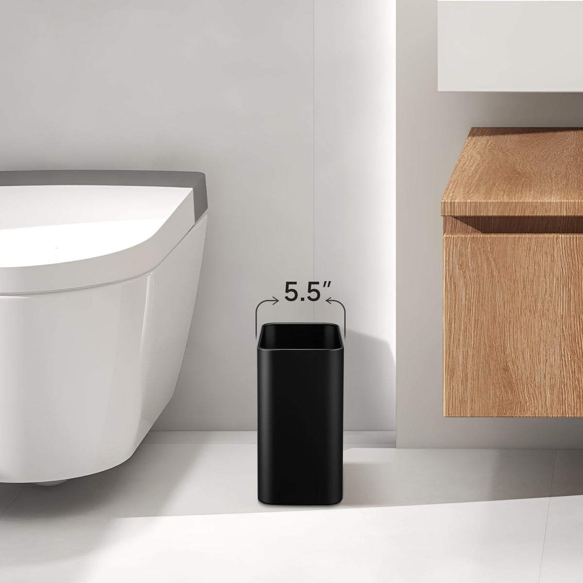 Small Bathroom Trash Can