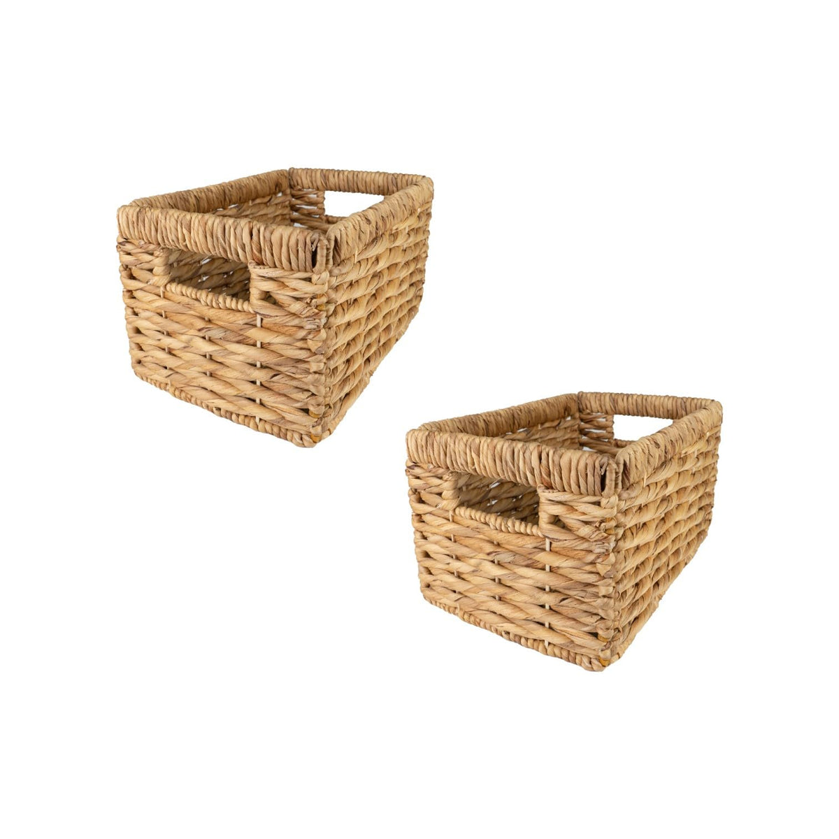 Wicker Basket For Shelves (2 Count)