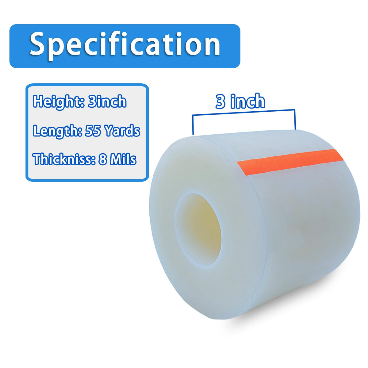 Transparent Window Weather Sealing Tape (165 Foot)