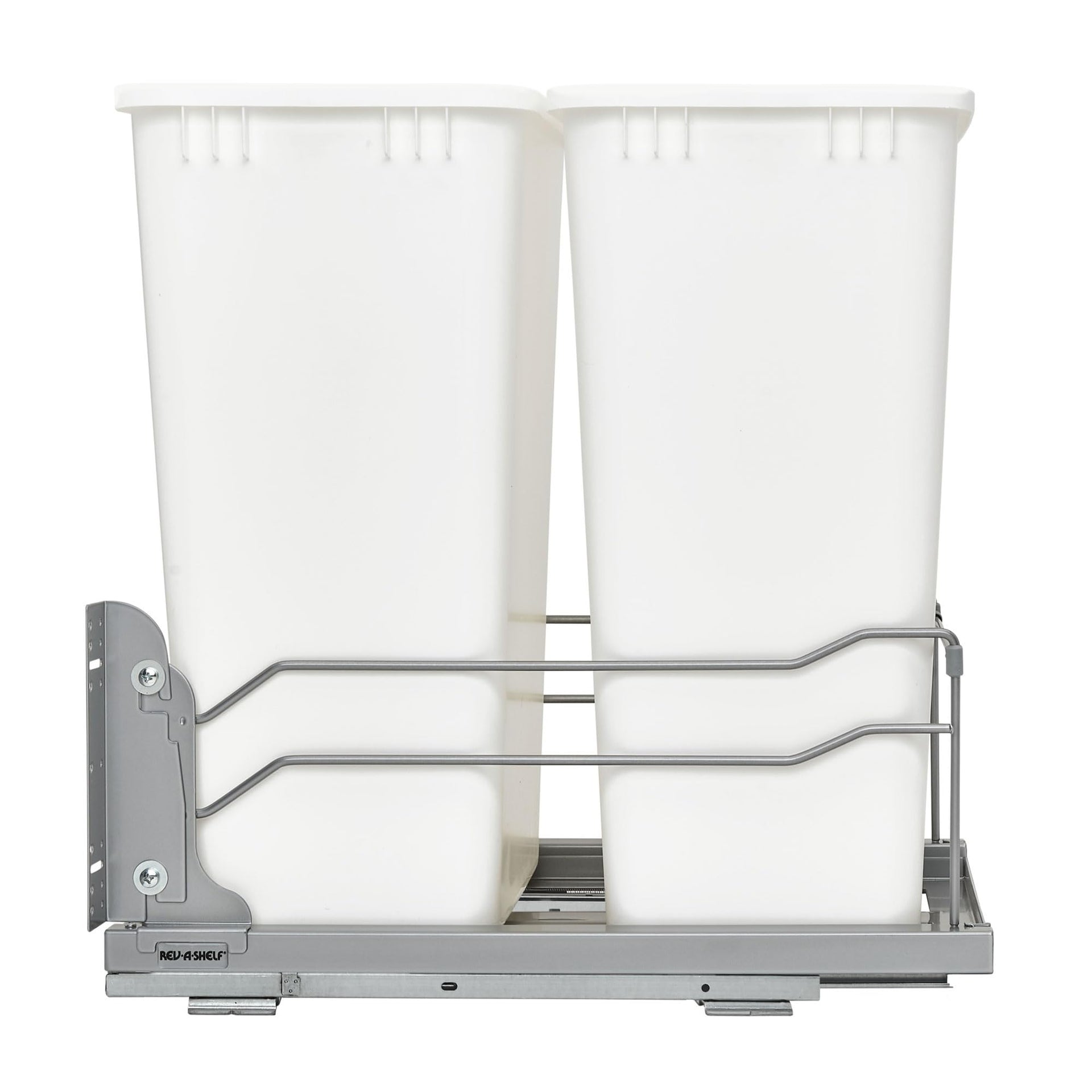Double Pullout Trash Can w