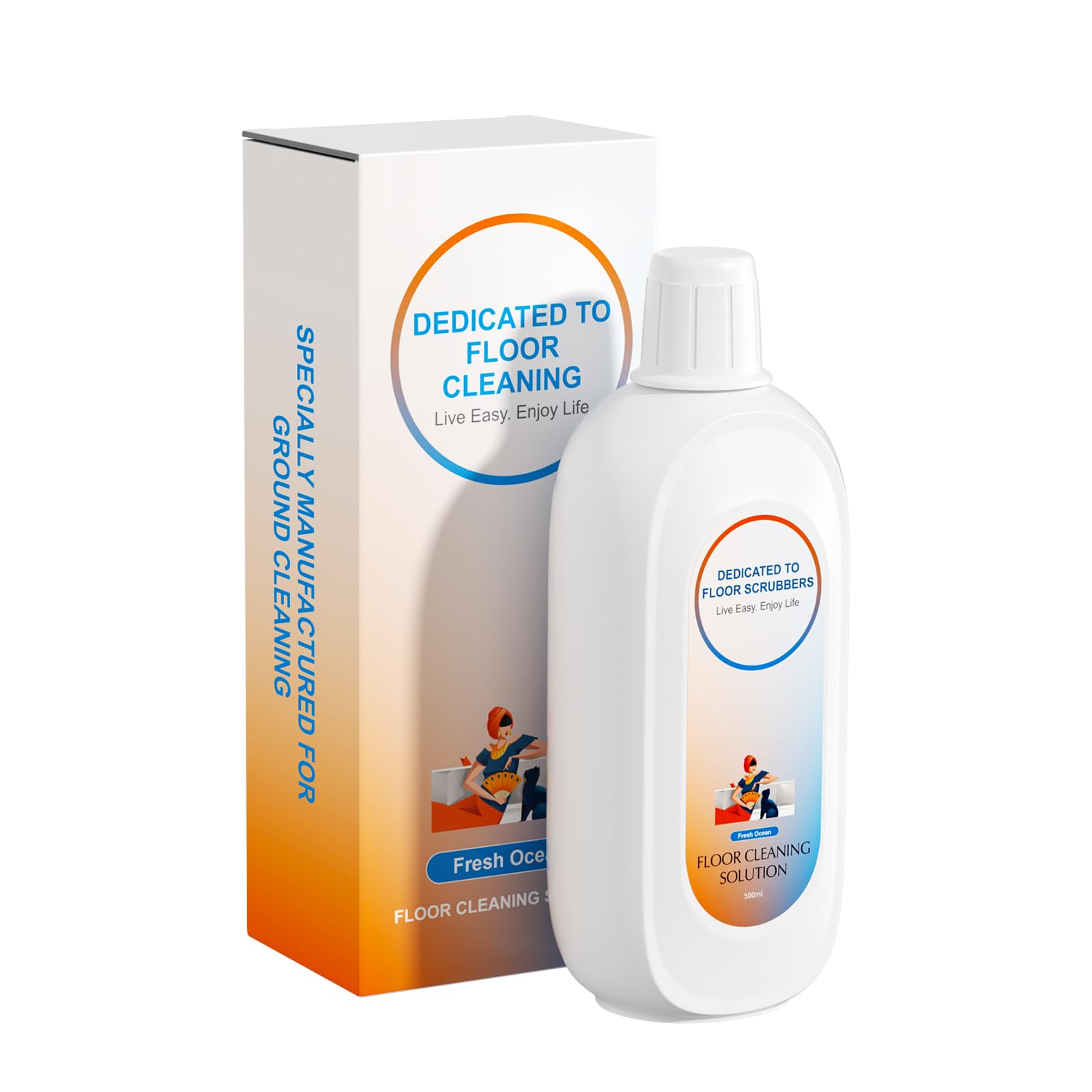 Floor Cleaning Solution Compatible With Tineco (17.63 Fl Oz)