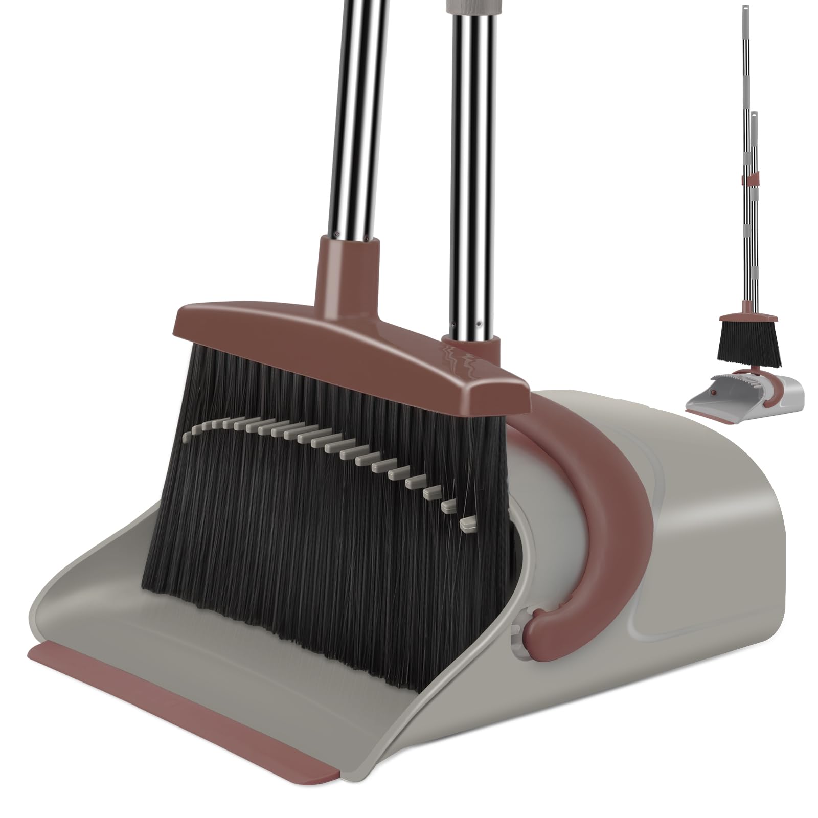 Broom with Dustpan Combo Set