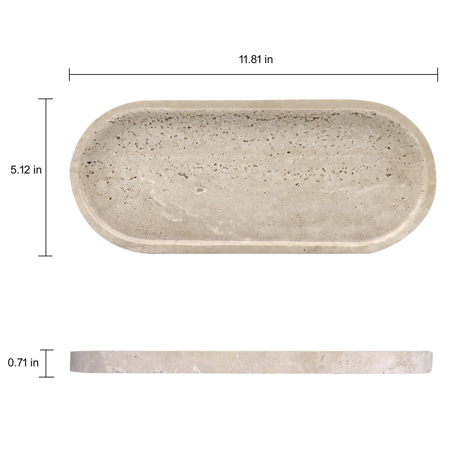 Natural Marble Tray