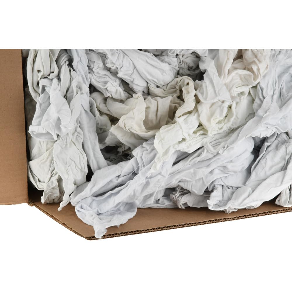 Reclaimed White Cotton T