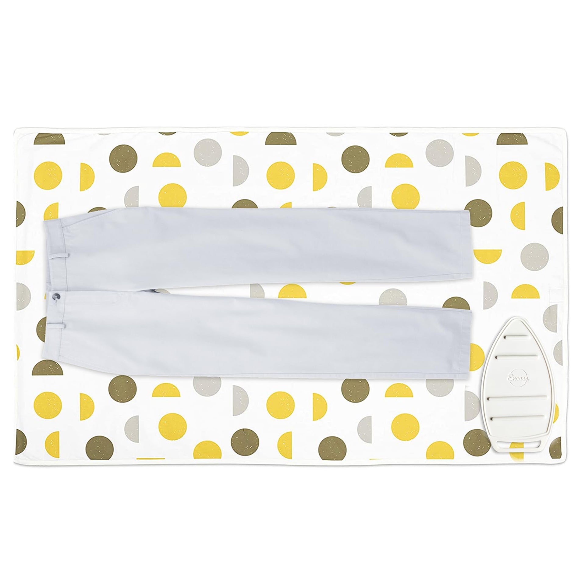 Ironing Mat Heat Resistant Pad 48"x28" Yellow Moon