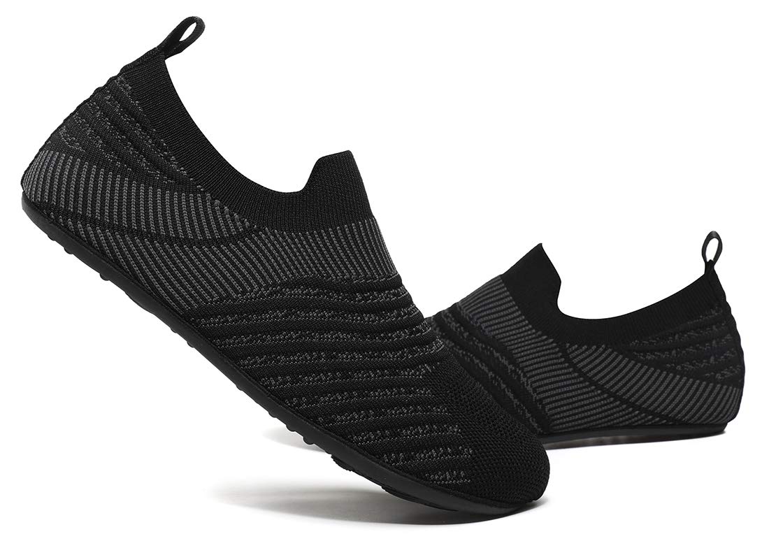 Adult Indoor House Slippers Socks Travel Lightweight Comfort Non Slip Grip House Floor Home Shoes for Women Men