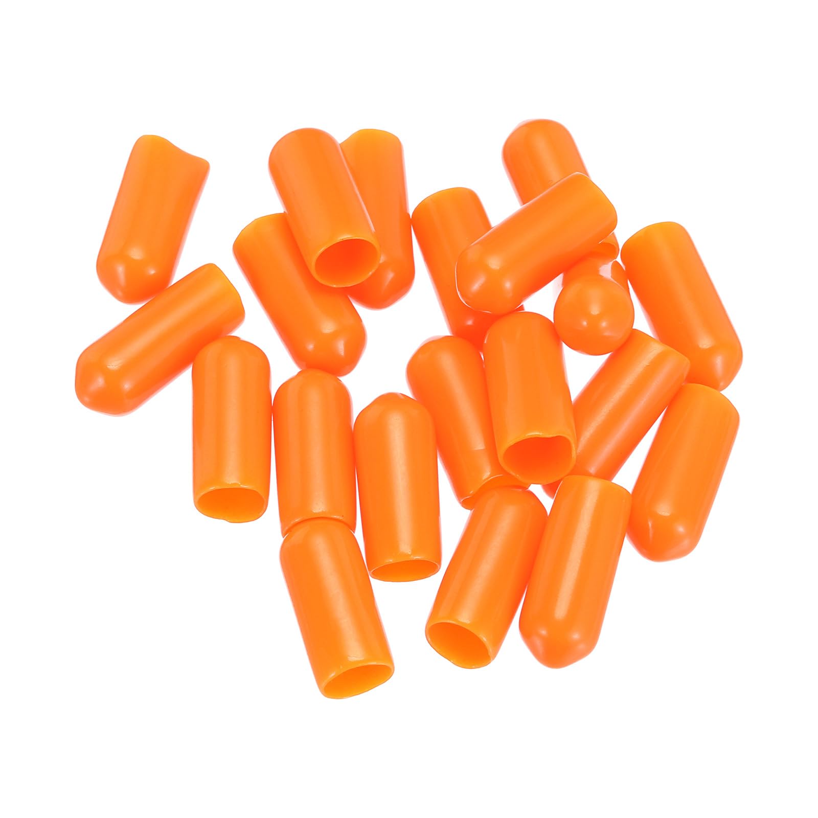 20pcs Rubber End Caps 6mm