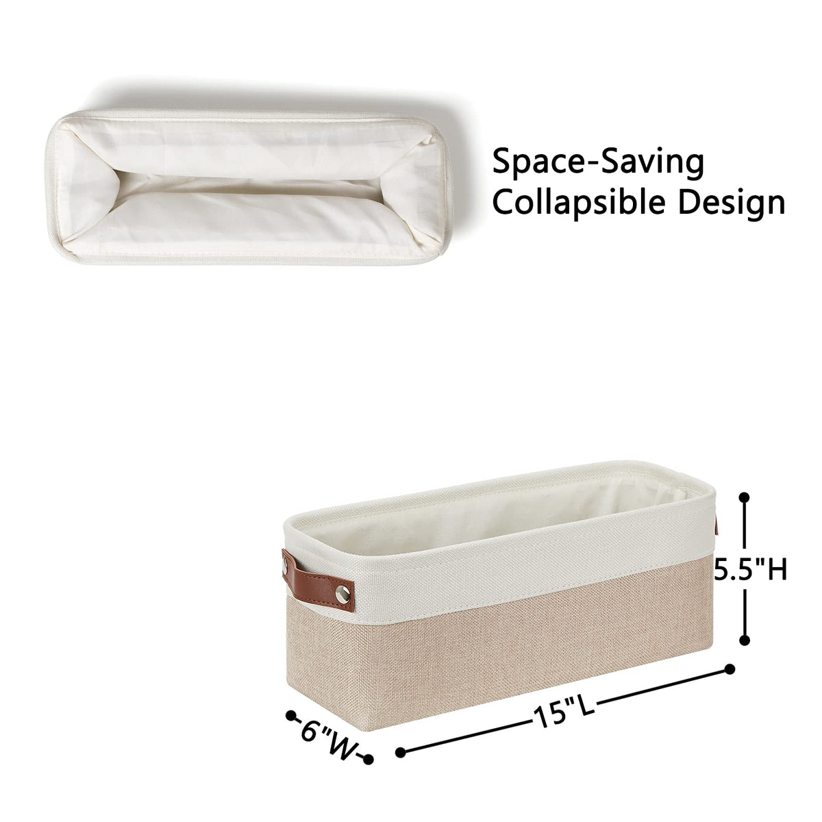 2 Pack Bathroom Baskets for Toilet (2 Count)