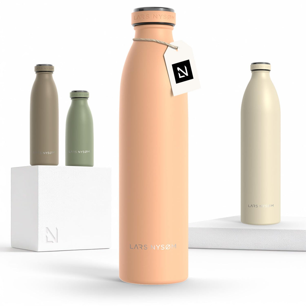 Stainless Steel Insulated Water Bottle 12oz 17oz 25oz 34oz 51oz