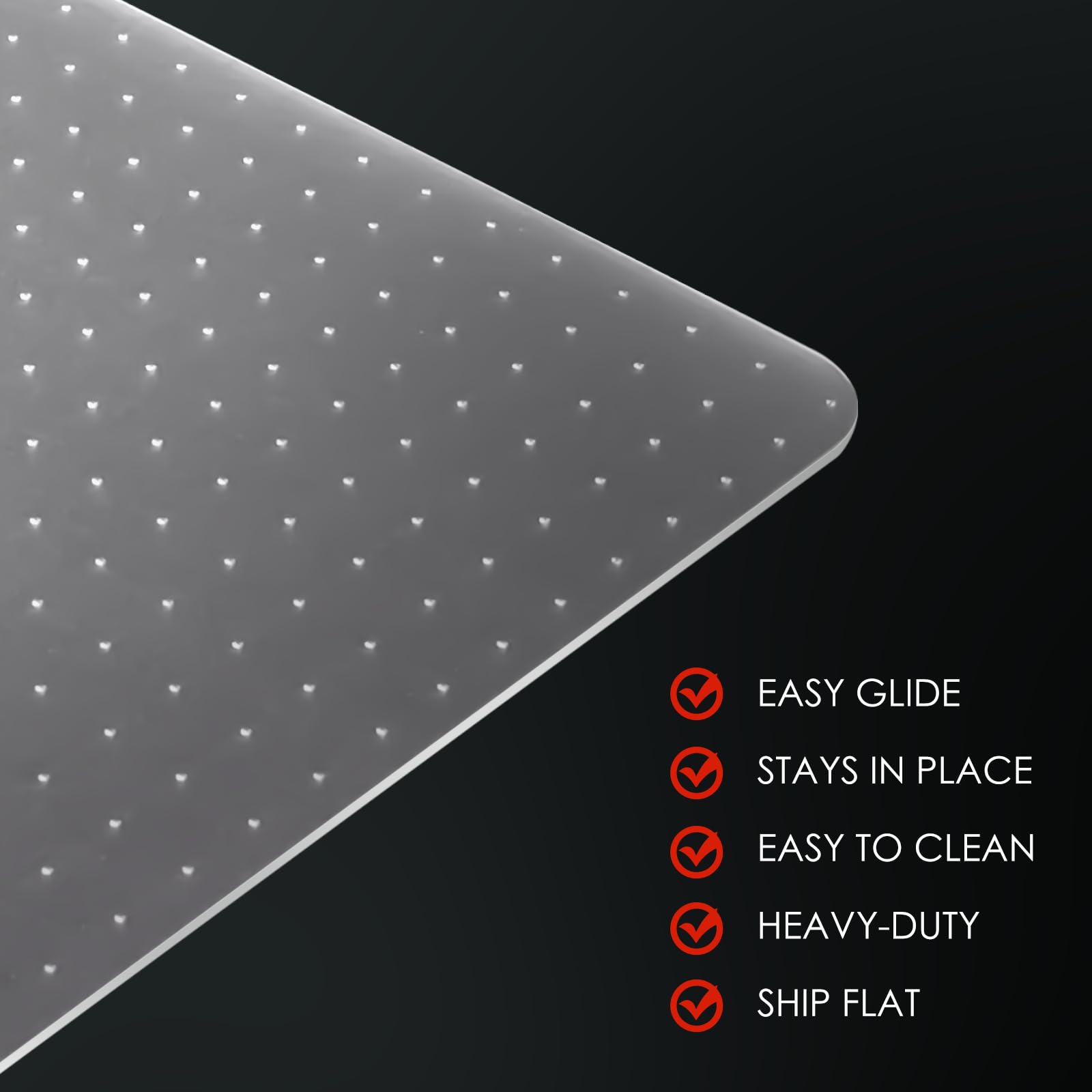 Office Chair Mat for Carpet (2 Count)