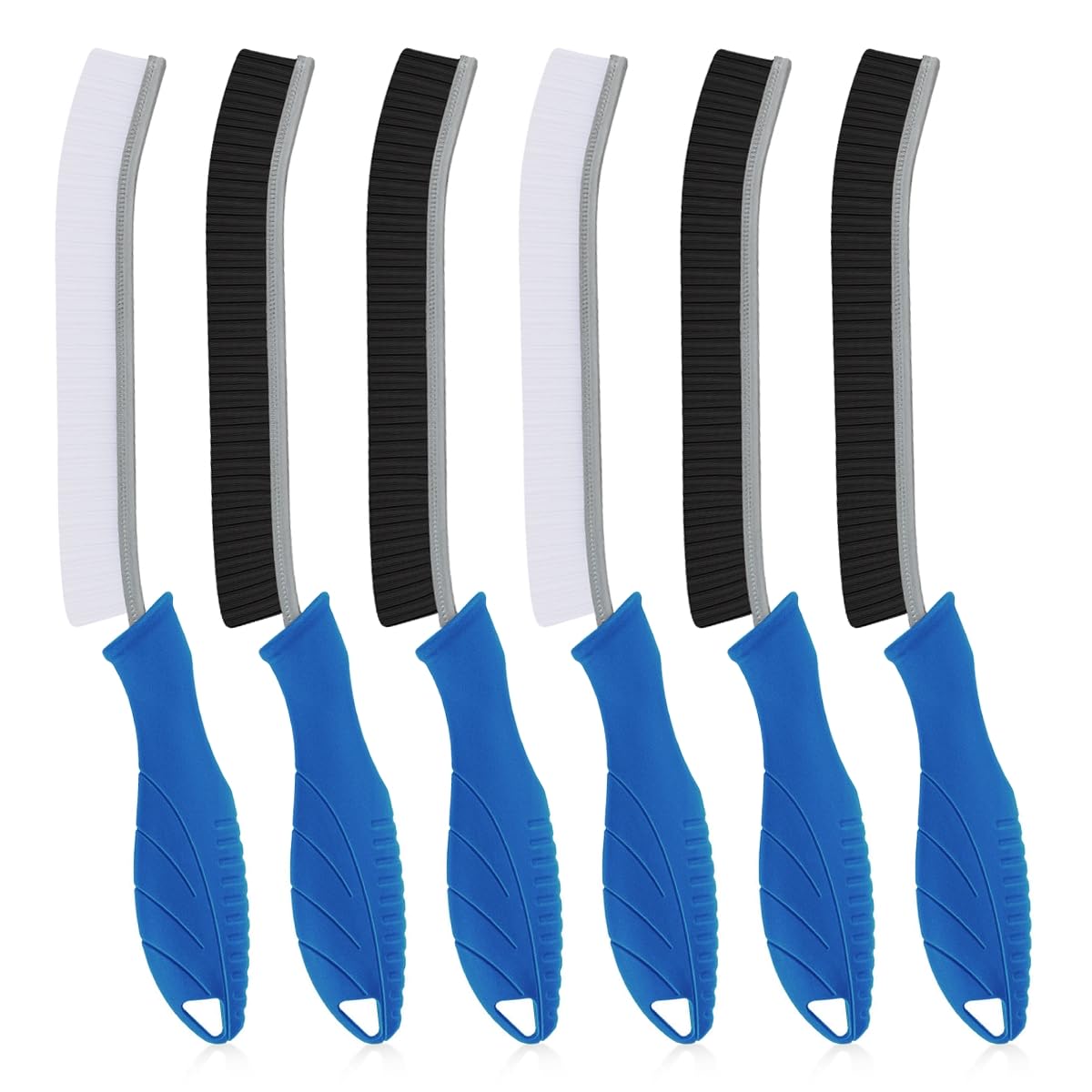 6Pcs Hard Bristle Crevice Cleaning Brush