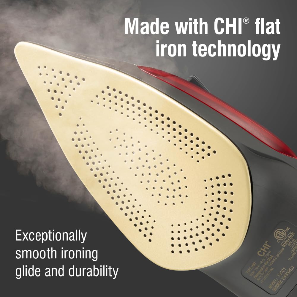 Iron for Clothes with Vertical Steam Burst