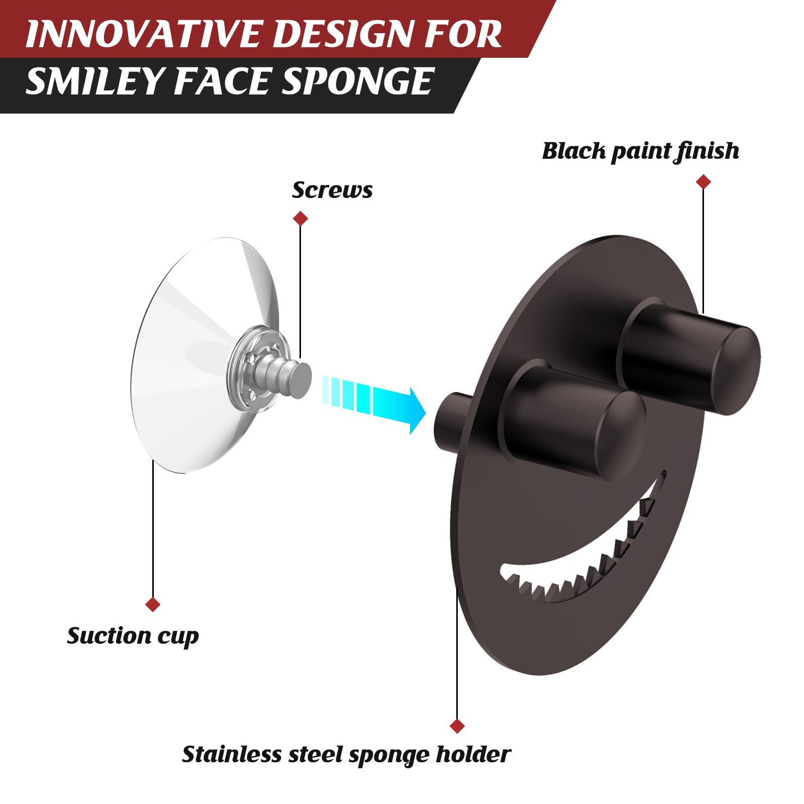 Sponge Holder for Kitchen Sink