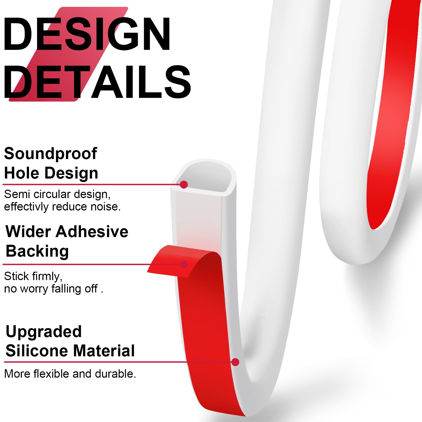 Silicone Weather Stripping Door Seal (19.7 Foot)