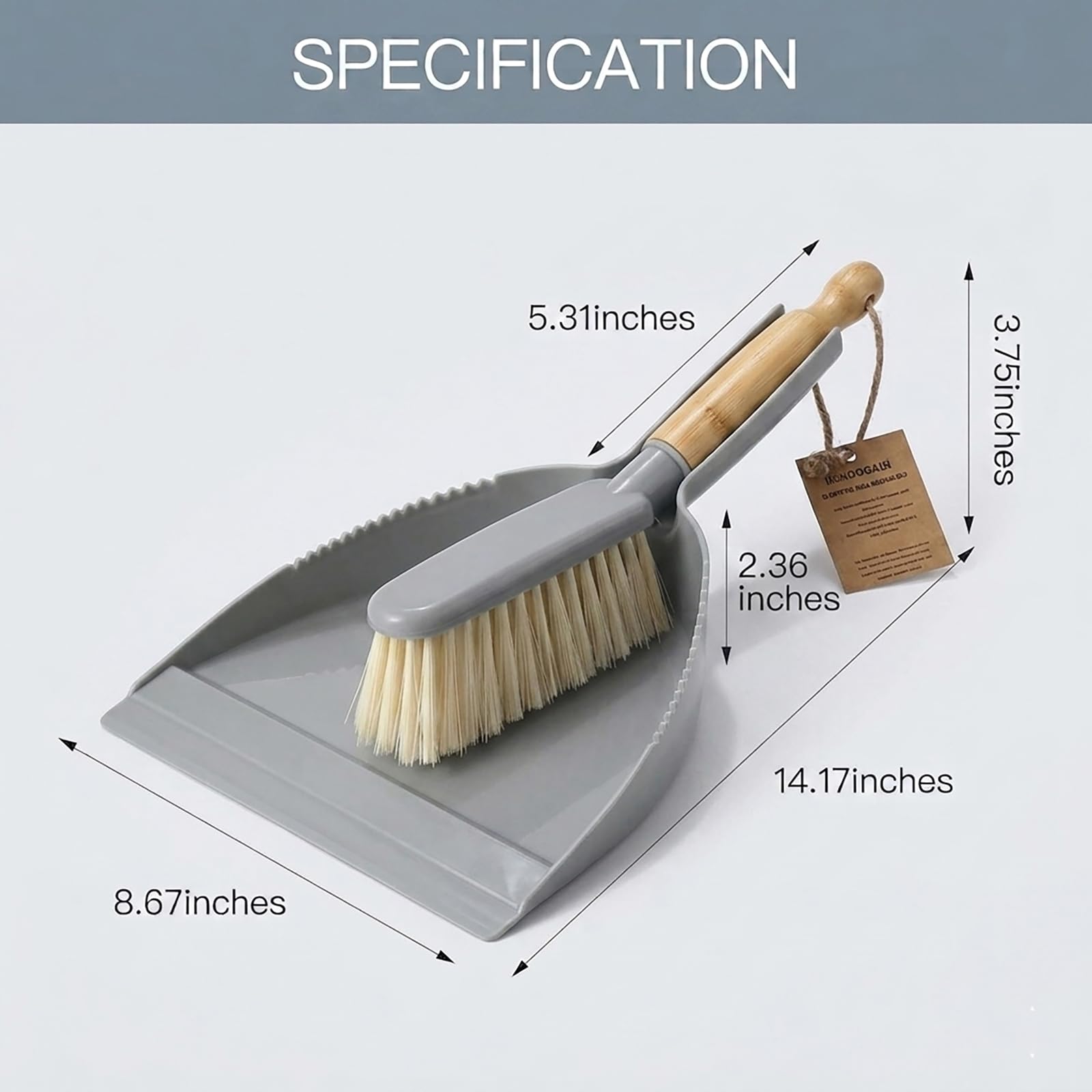 Small Dustpan and Brush Set