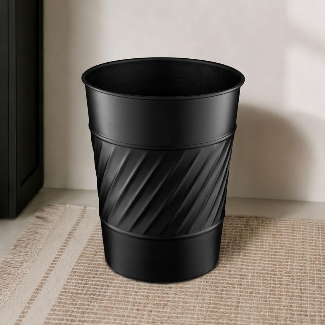 Metal Bathroom Trash Can
