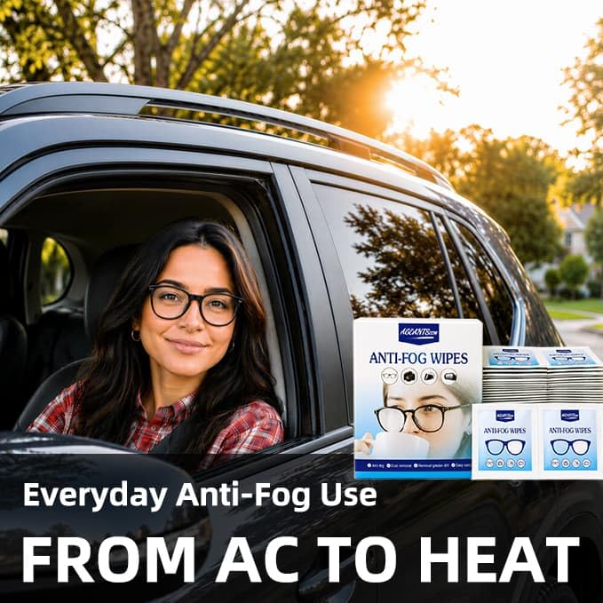 Anti Fog Wipes for Glasses (100 Count)