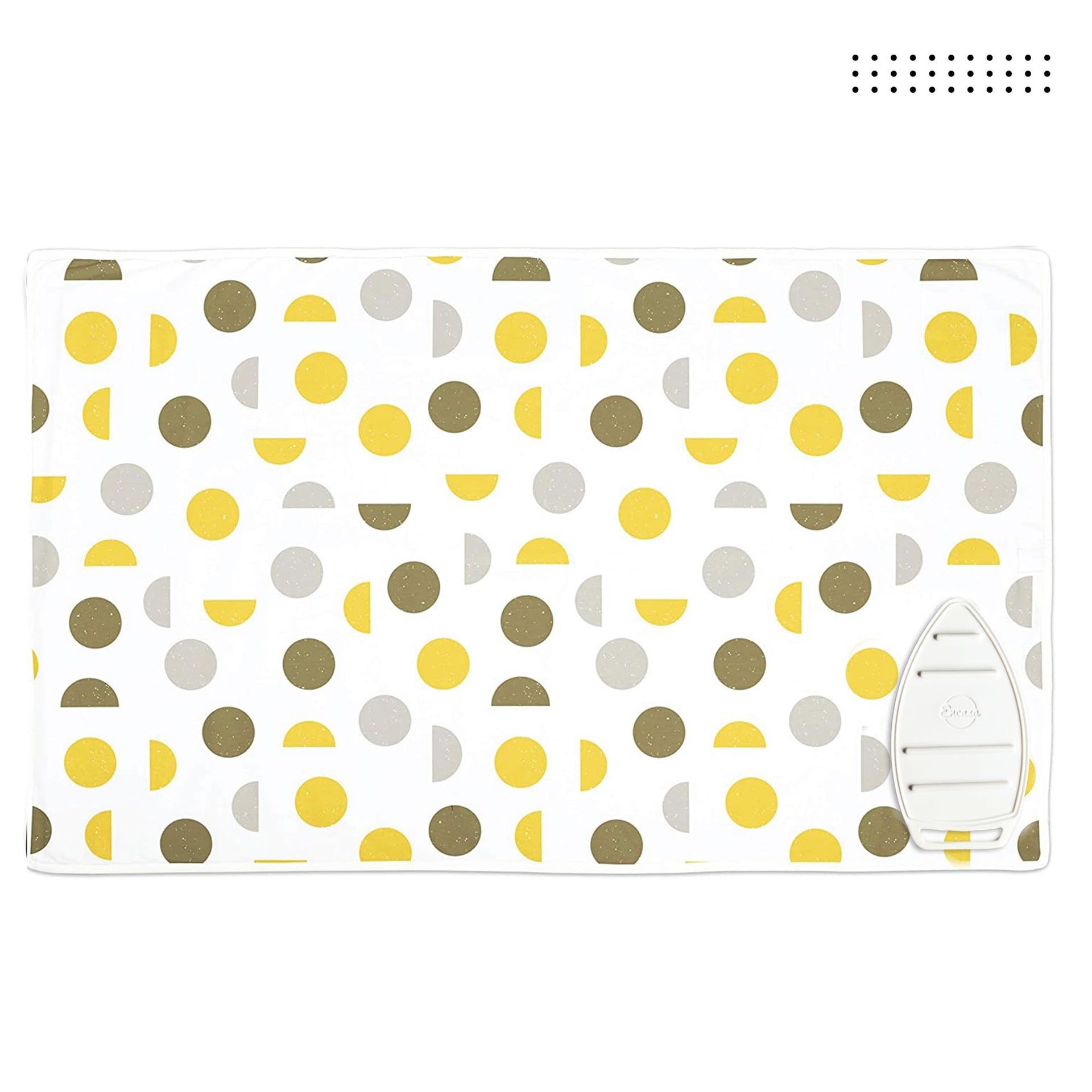 Ironing Mat Heat Resistant Pad 48"x28" Yellow Moon