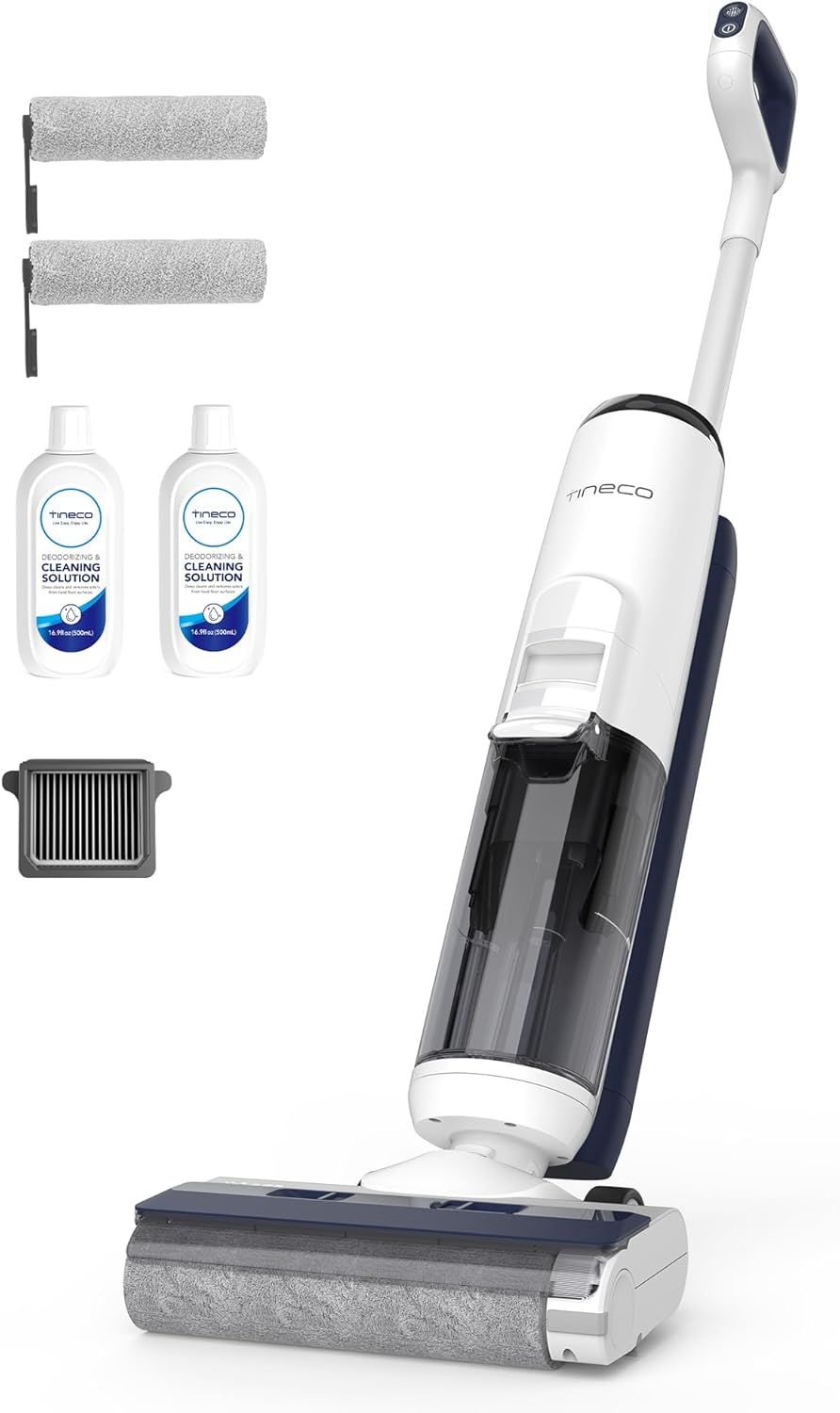 Tineco iFLOOR 5 Breeze Complete Wet Dry Vacuum Cordless Floor Washer, One-Step Cleaning for Hard Floors, Edge Clean, Auto Self-Cleaning, Lightweight & Cordless Design - ModHome Supplies