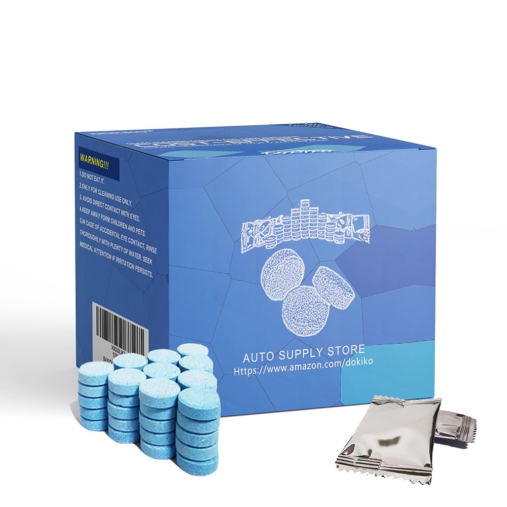100 PCS Glass Cleaner Refill (100 Count)