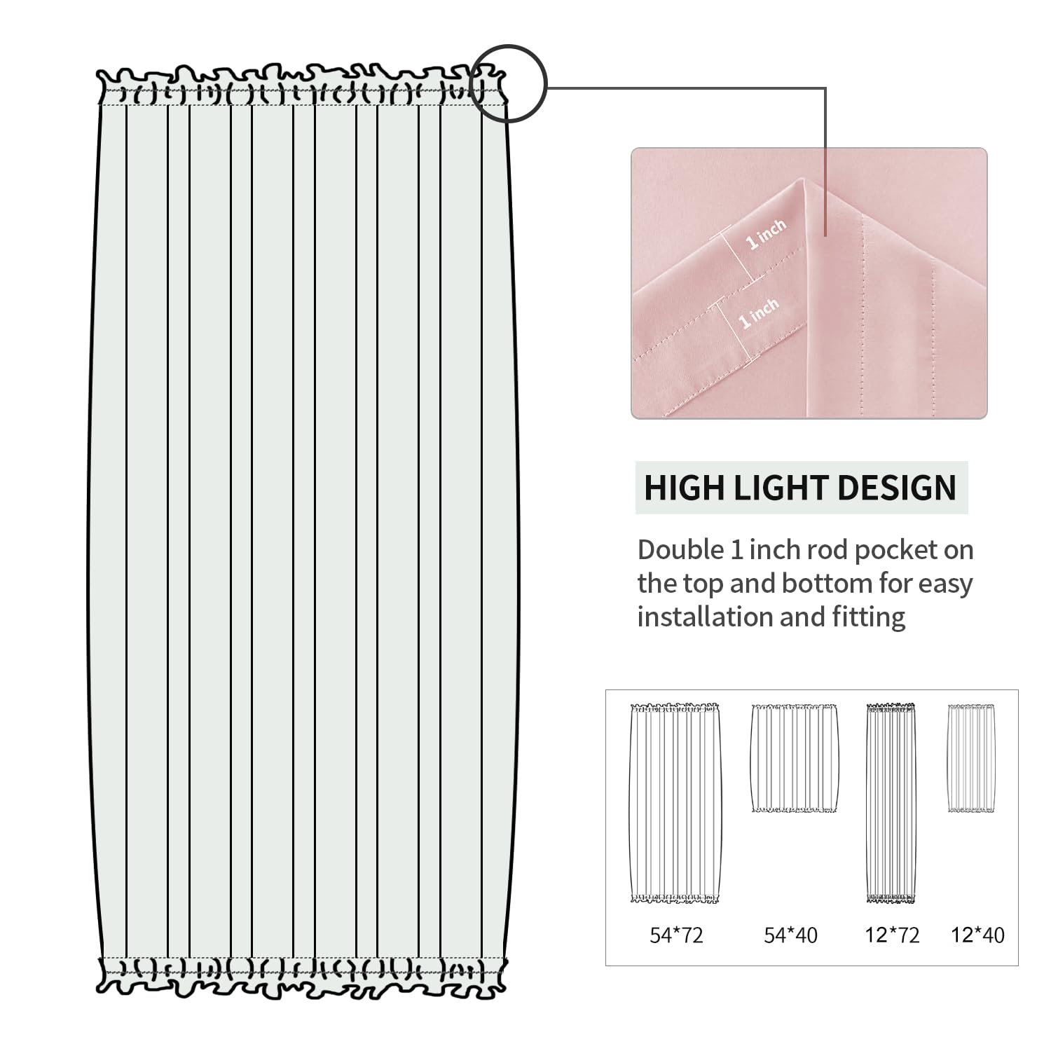 French Door Curtains