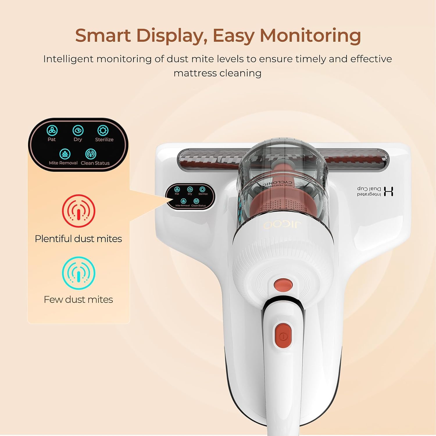 J200 Improve Sleep Mattress Vacuum Cleaner Uv Sanitizing