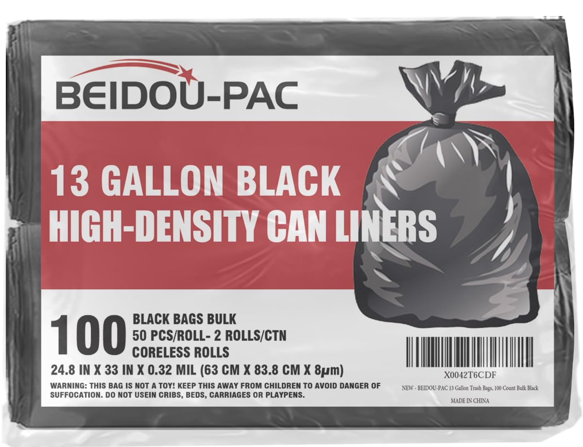 13 Gallon Trash Bags (100 Count)